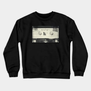 Negative Retro Cassette Tape Crewneck Sweatshirt